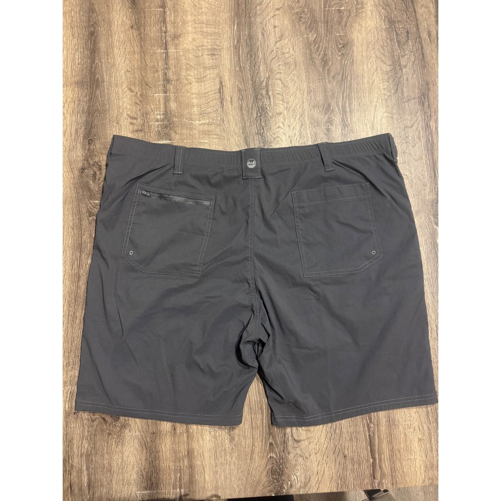 Wrangler Mens Hiker Shorts Gray Flex Waist UPF 30 Stretch Cargo NW972GR Size 48 - Picture 9 of 9